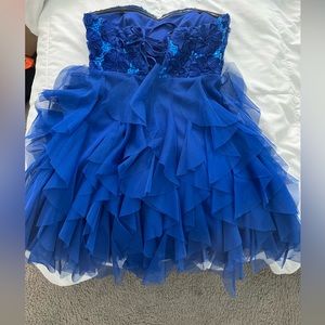 I love the flowers on the dress